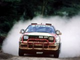 Waldegard /Gallagher Celica GT-Four_ST 165 w drodze po zwycięstwo kwiecień 1990